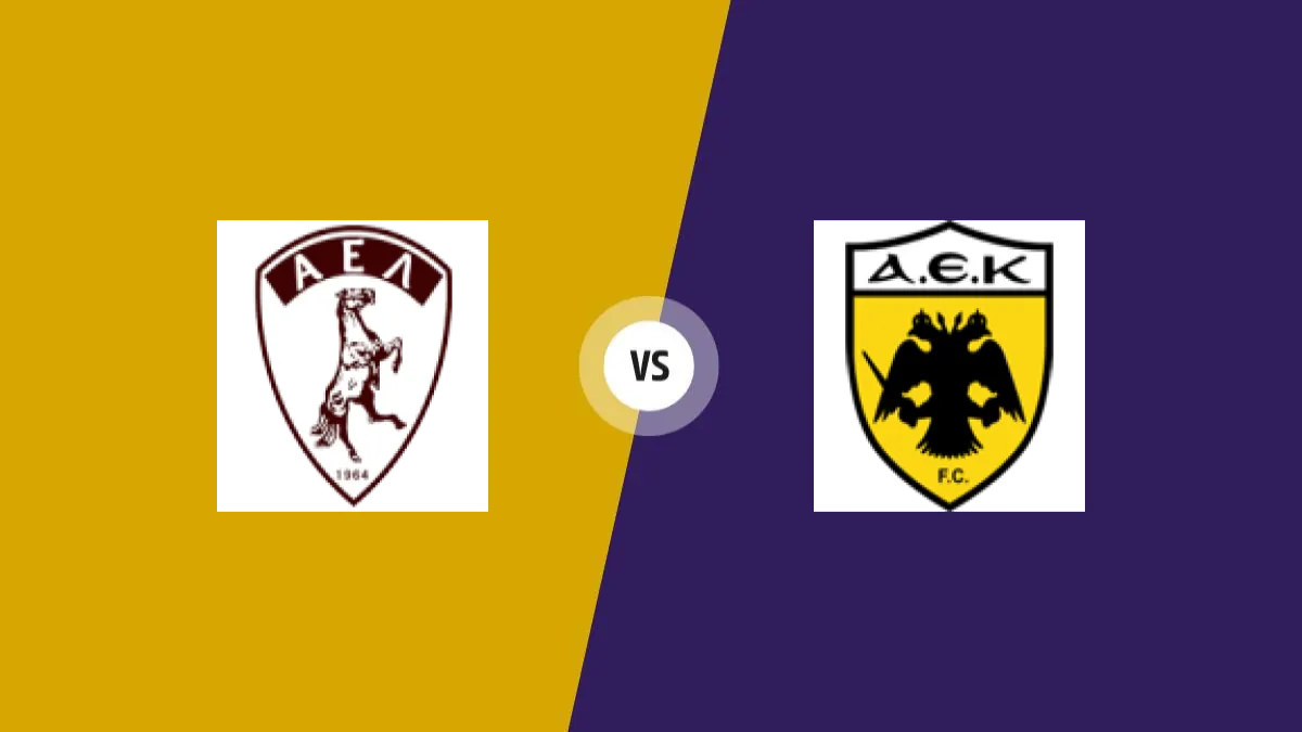 Ae Larissa vs Aek Athènes — prediction