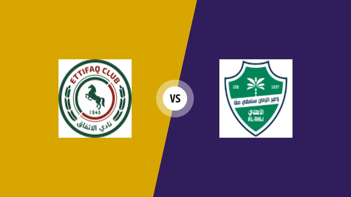 Al vs Ettifaq - Al Ahli — prediction