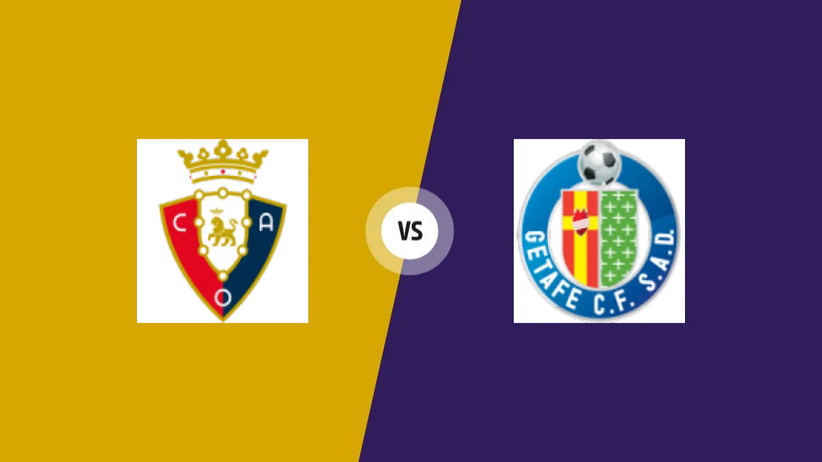 CA Osasuna vs CF Getafe — prediction
