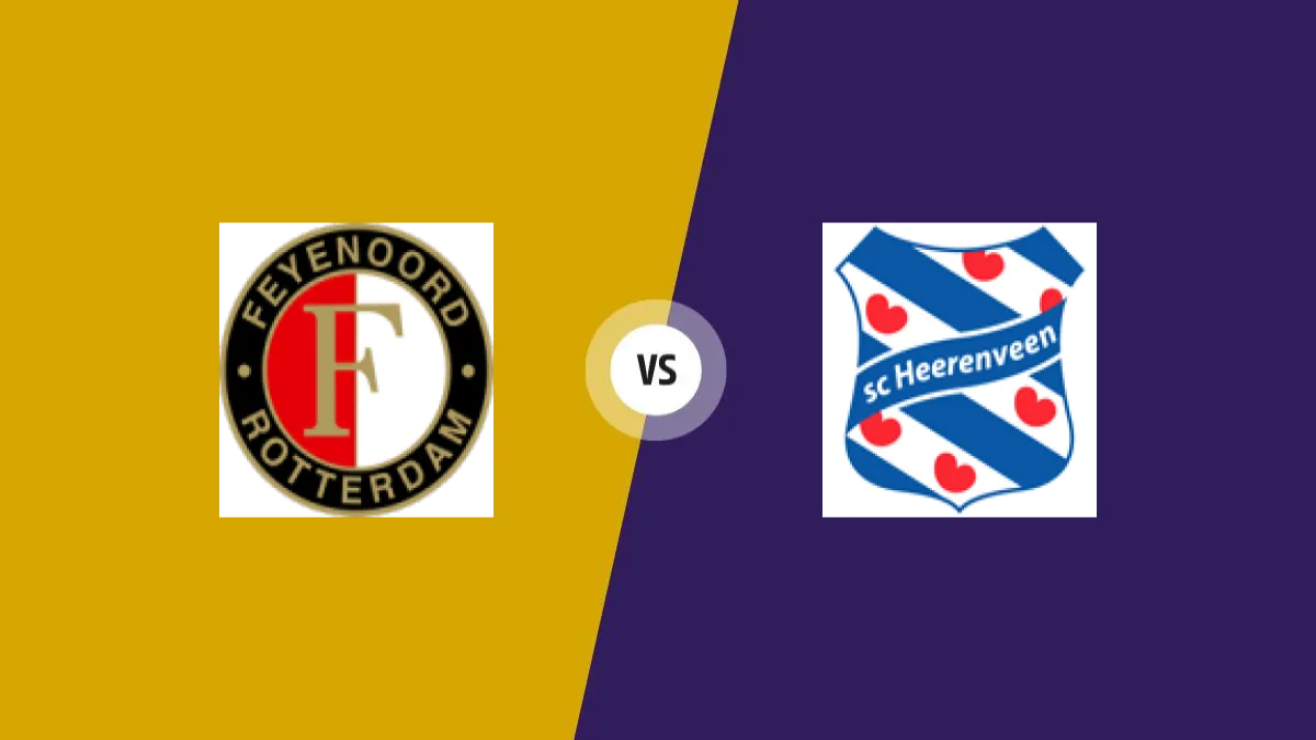 Feyenoord vs Heerenveen — prediction
