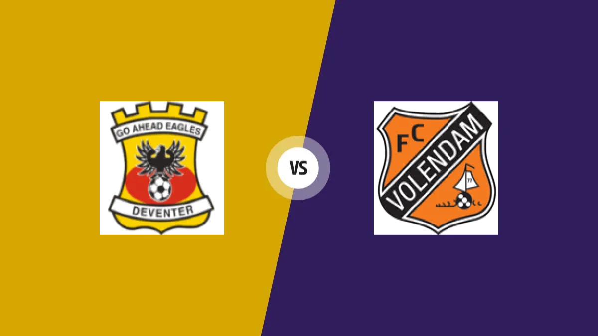 Go Ahead Eagles vs Volendam — prediction
