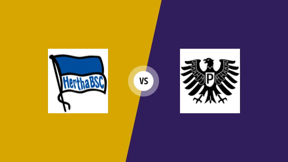 Hertha Berlin vs SC Preussen Munster — prediction