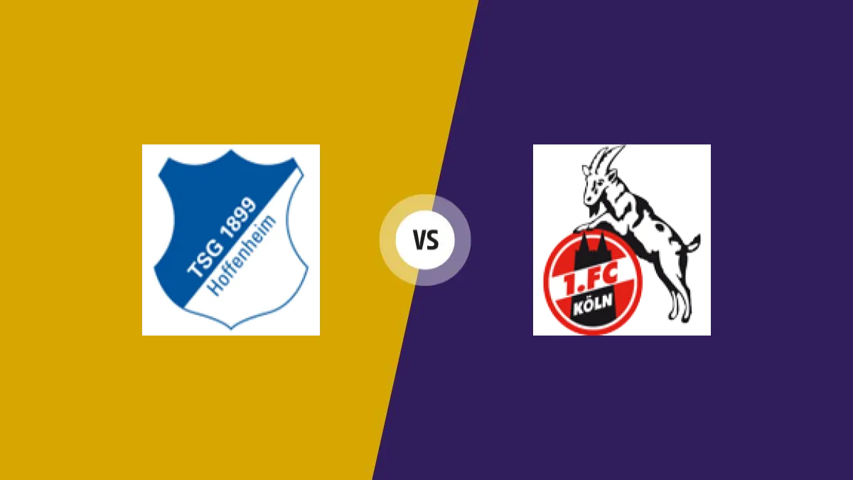 Hoffenheim vs Cologne — prediction