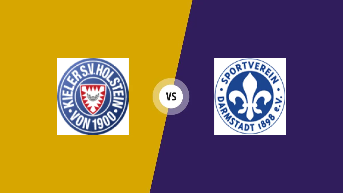 Holstein Kiel vs Darmstadt — prediction