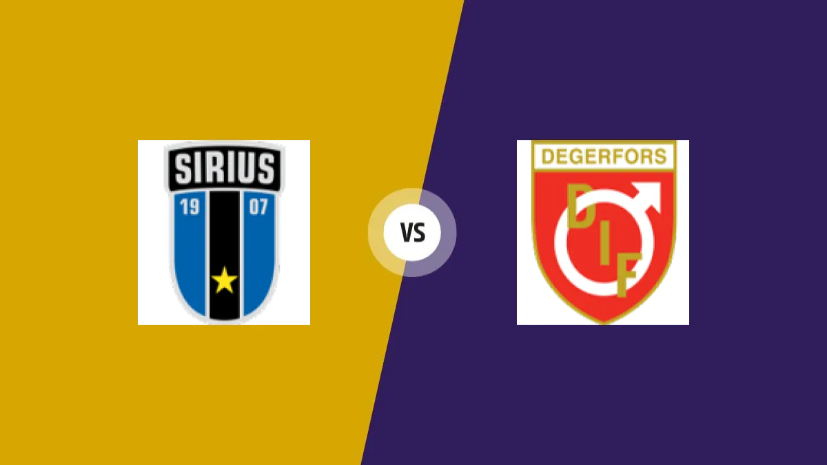 Ik Sirius Fk vs Degerfors If — prediction