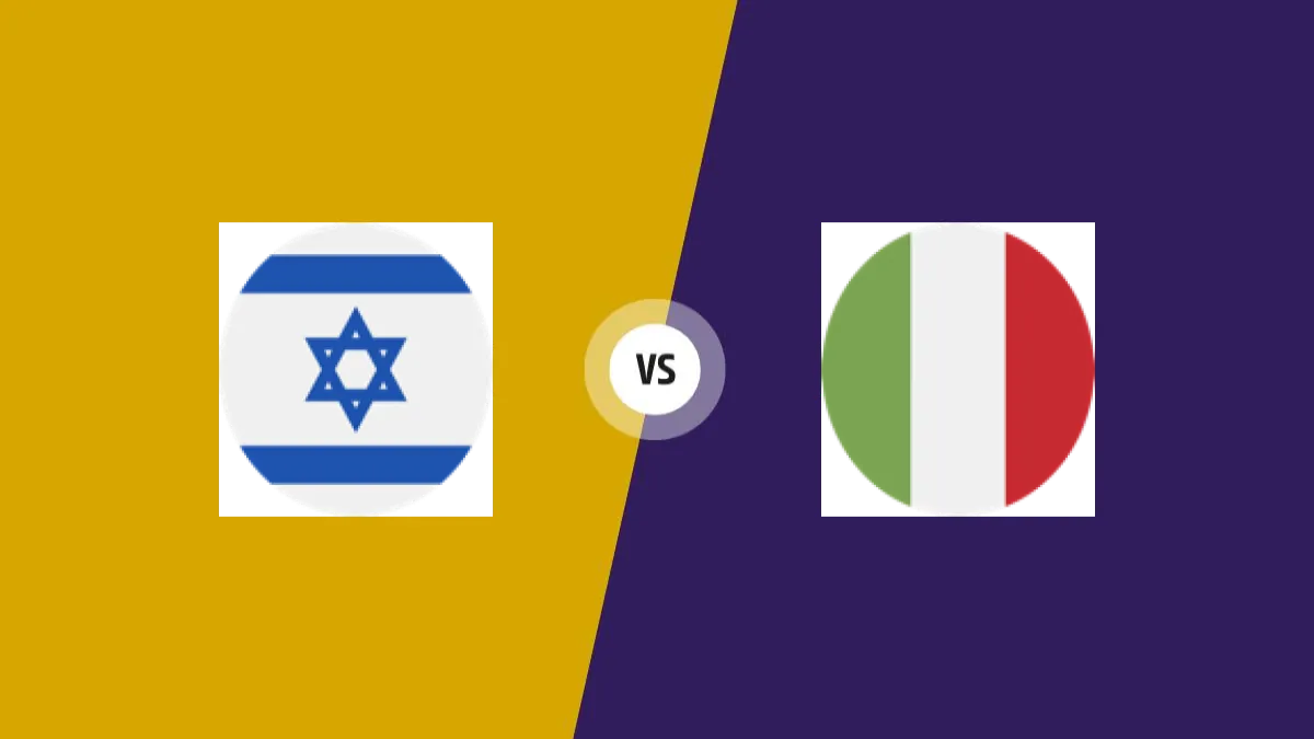 Israël vs Italie — prediction
