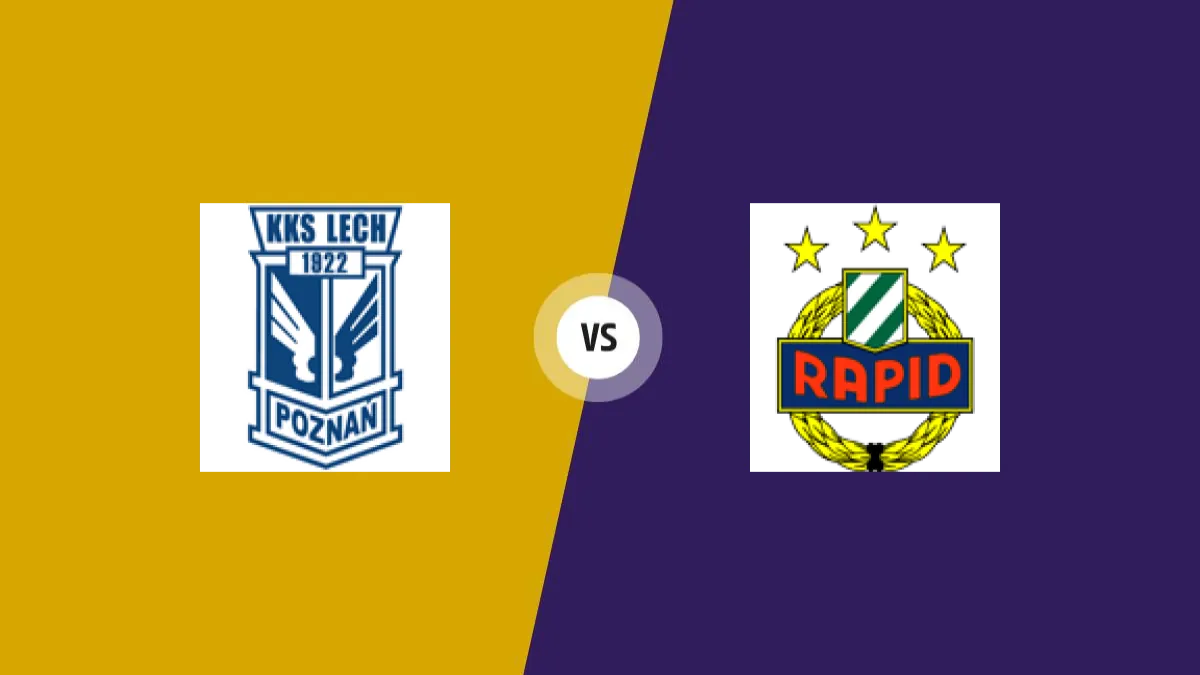 Lech Poznań vs Rapid Vienne — prediction