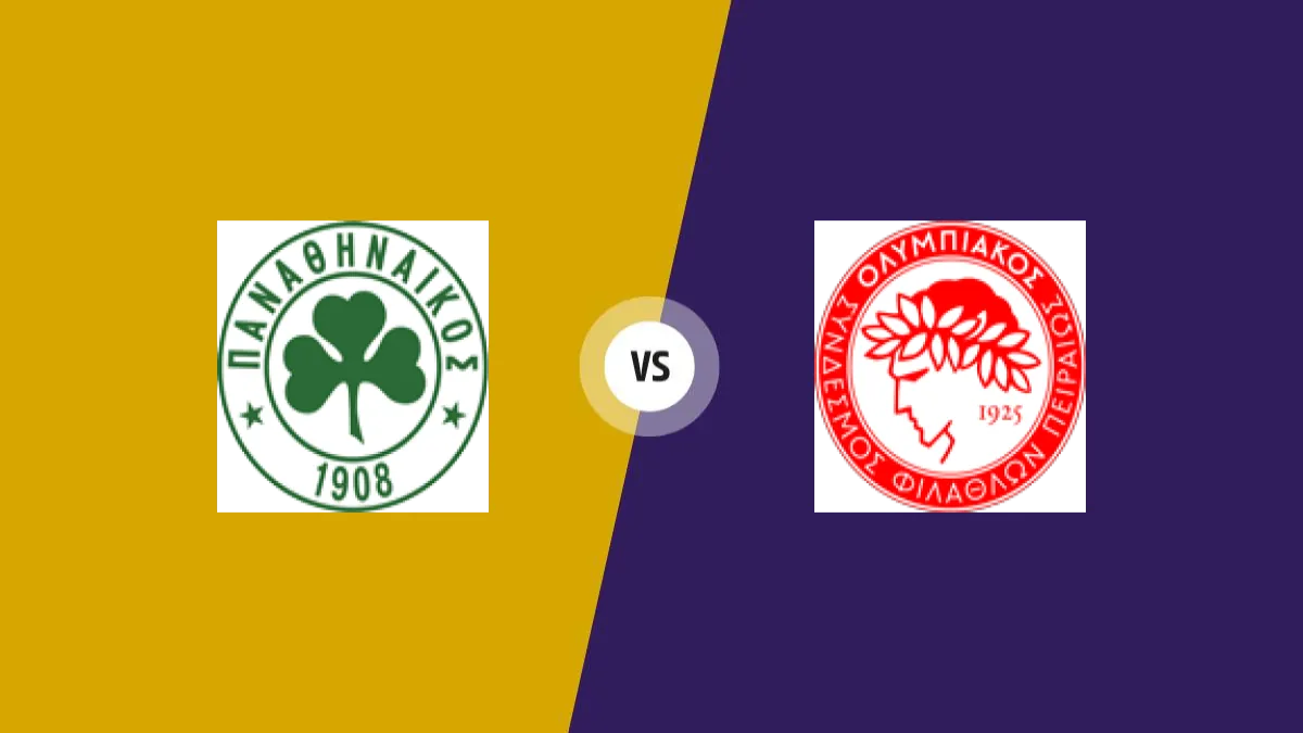 Panathinaïkos vs Olympiakós Le Pirée — prediction