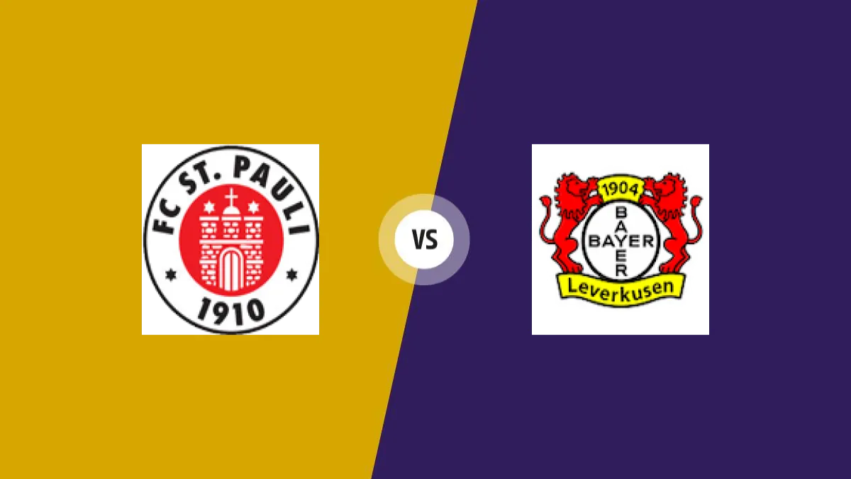 Sankt Pauli vs Bayer Leverkusen — prediction