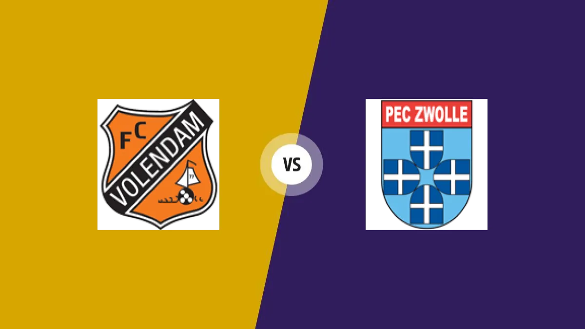 Volendam vs Zwolle — prediction