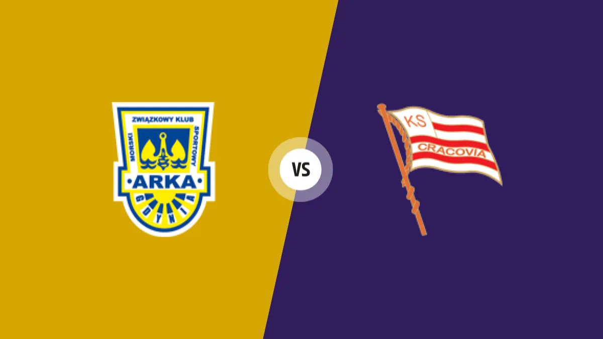 Mks Arka Gdynia vs Cracovia Cracovie — prediction