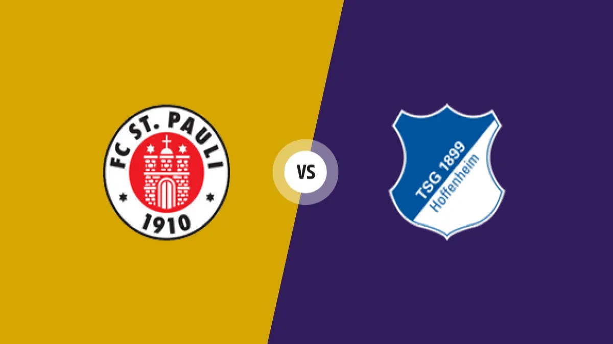 Sankt Pauli vs Hoffenheim — prediction