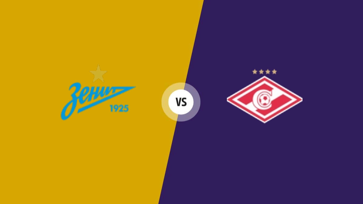 Zenit St Petersburg vs Spartak Moscow prediction