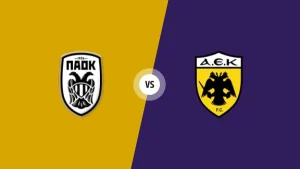 Paok Thessaloniki vs Aek Athens prediction