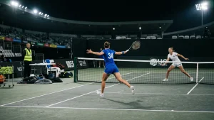 Iva Jovic vs. Coco Gauff and Jessica Pegula and Emma Navarro